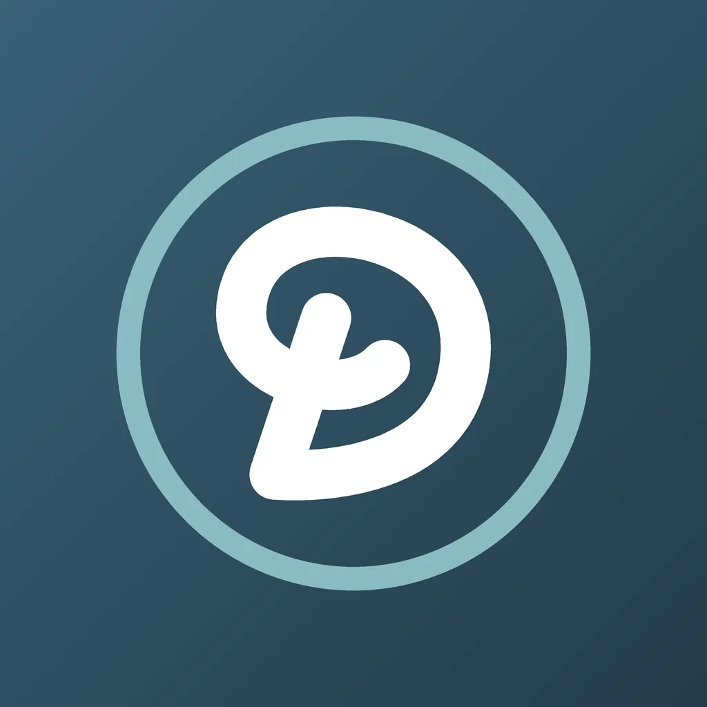Dream Pivot Pro annual badge: the D mark inside a closed ring